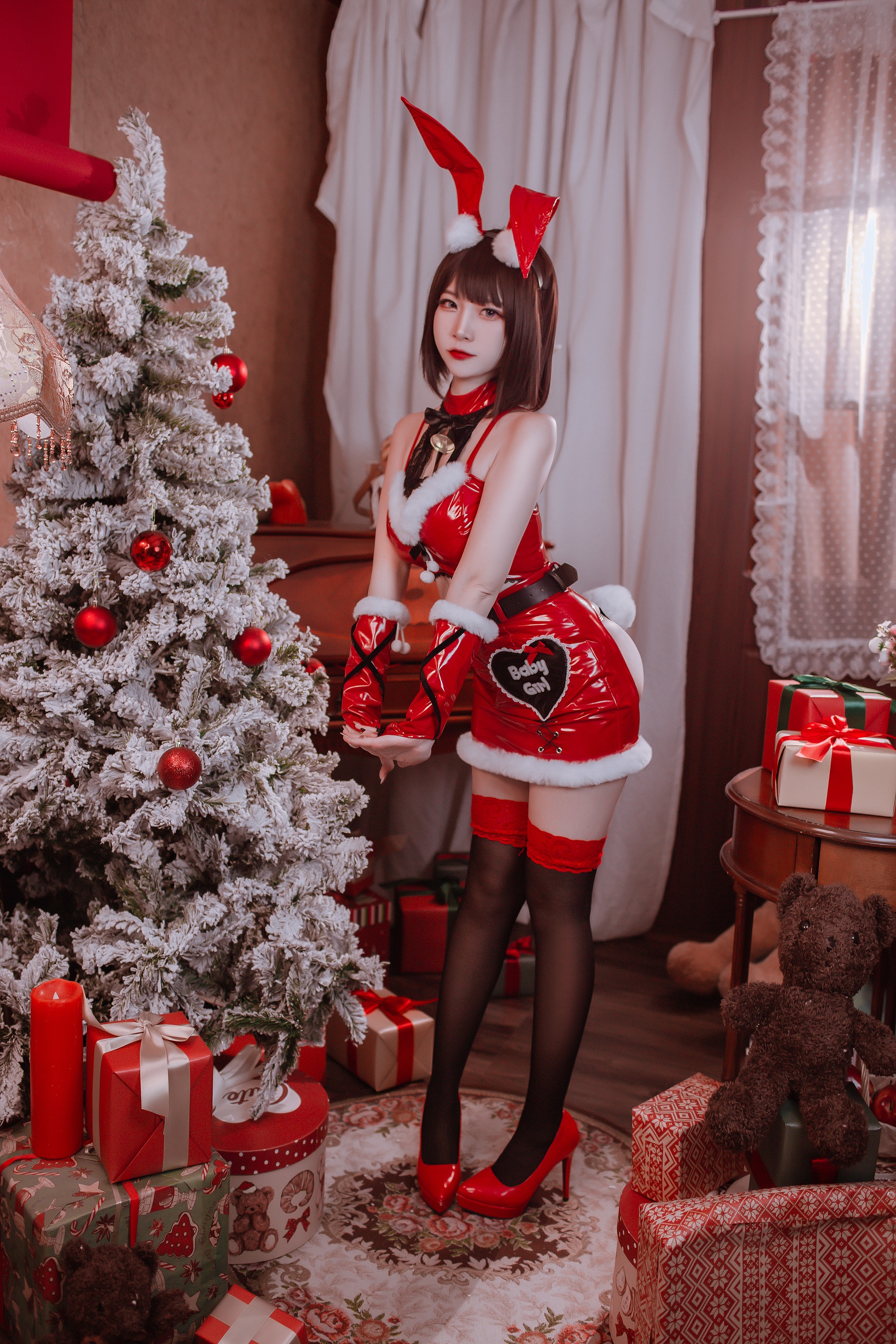图片[1]-二佐Nisa – NO.146 圣诞佐佐[46P]-XikXak